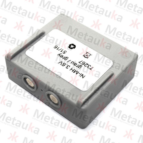 Hetronic -bateria  para radio mando - 3.6 v / 1.2ah - 53x60x19 mm